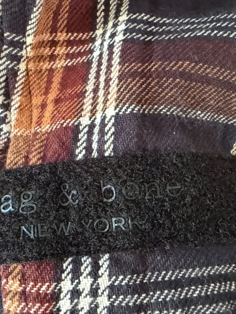 Men’s Rag & Bone Flannel Shacket - Picture 3 of 4